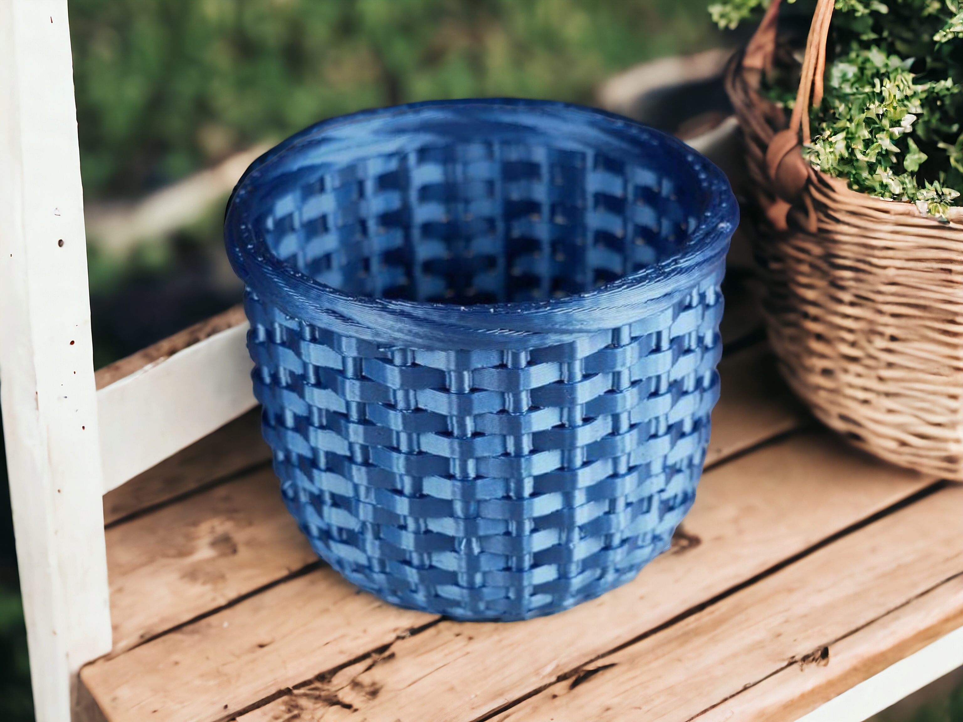 WOVEN INDIAN BASKET